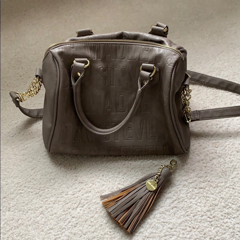 Gray Steve Madden bag